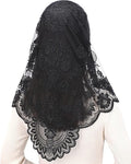Catholic Mass Veil Church Lace Mantilla Spanish Iglesia Velos Chapel Head Acc...