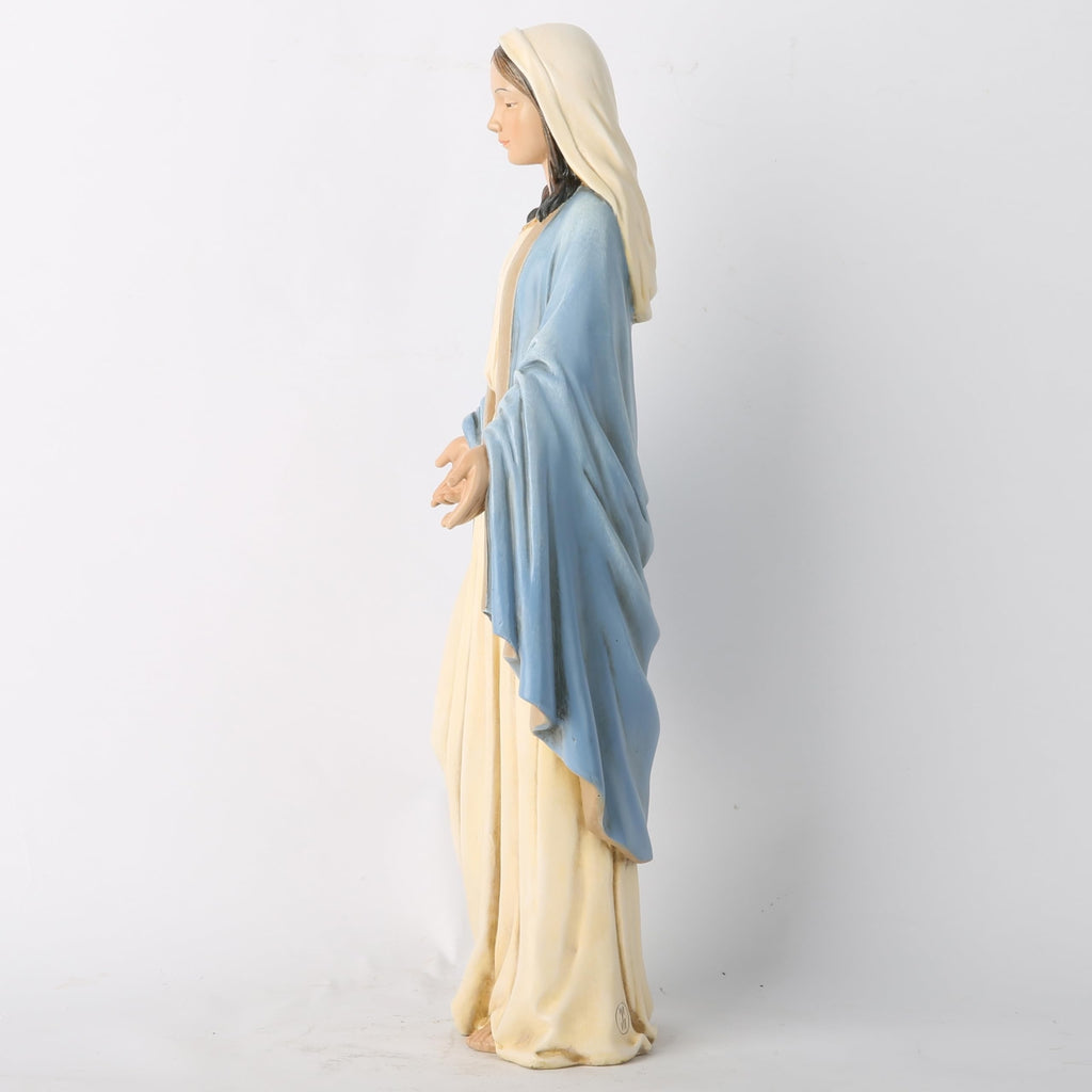 BC Catholic Blessed Virgin Mary Statue, Holy Mother Figure for Altar, Catholi...