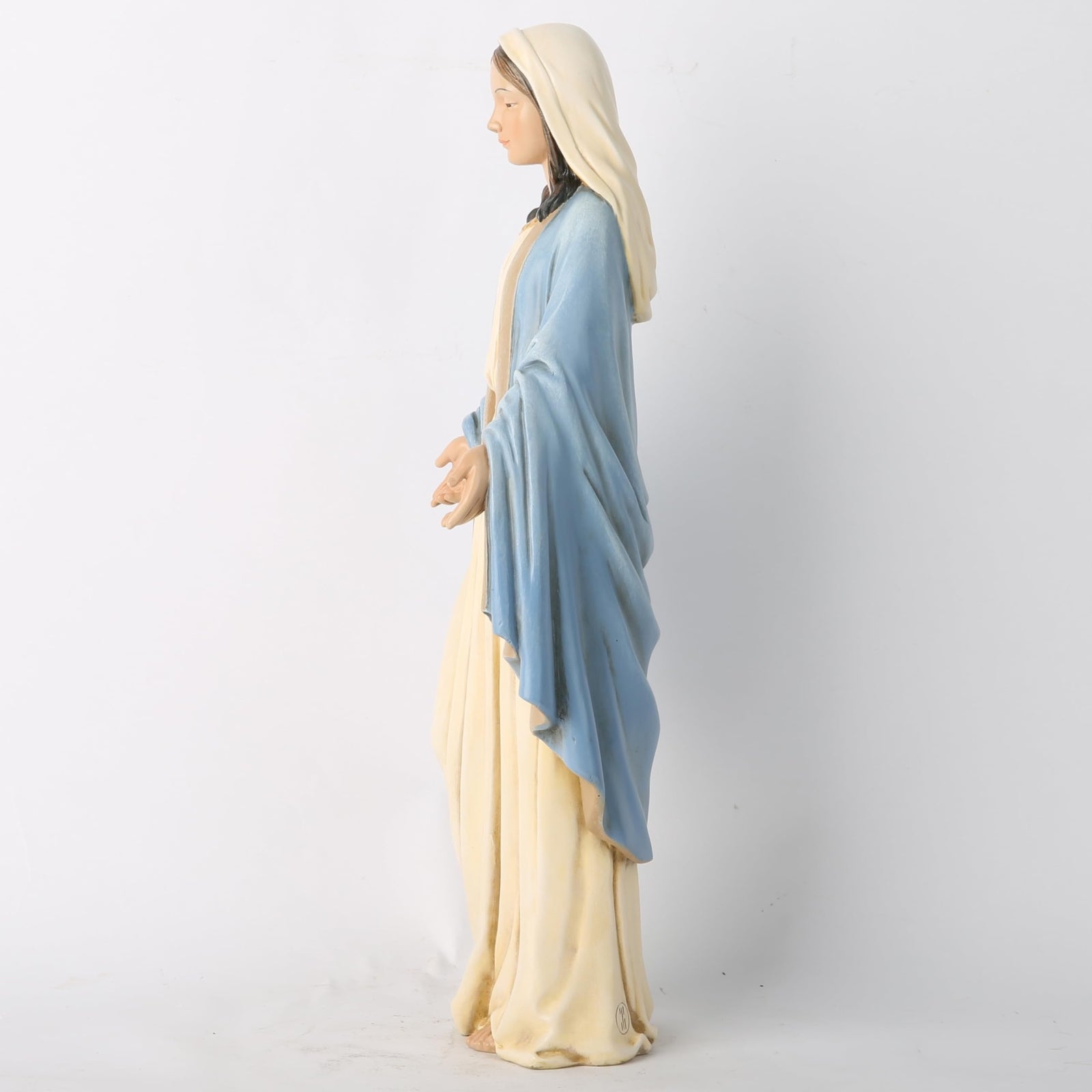 BC Catholic Blessed Virgin Mary Statue, Holy Mother Figure for Altar, Catholi...