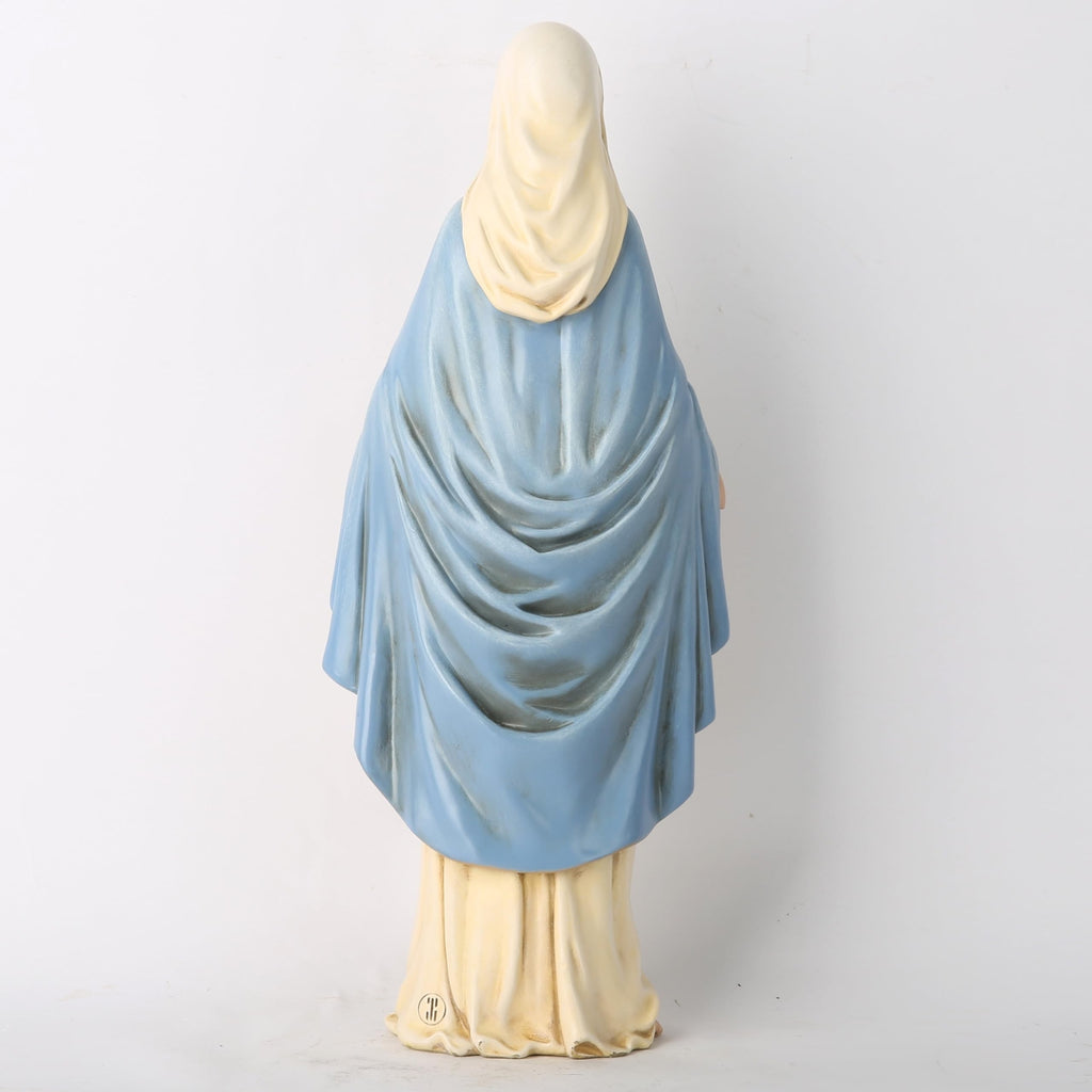 BC Catholic Blessed Virgin Mary Statue, Holy Mother Figure for Altar, Catholi...